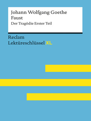 cover image of Faust I von Johann Wolfgang Goethe